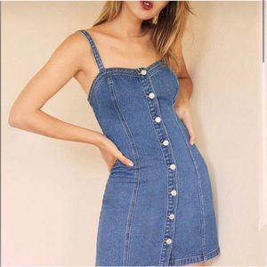 NWT PacSun Denim Dress